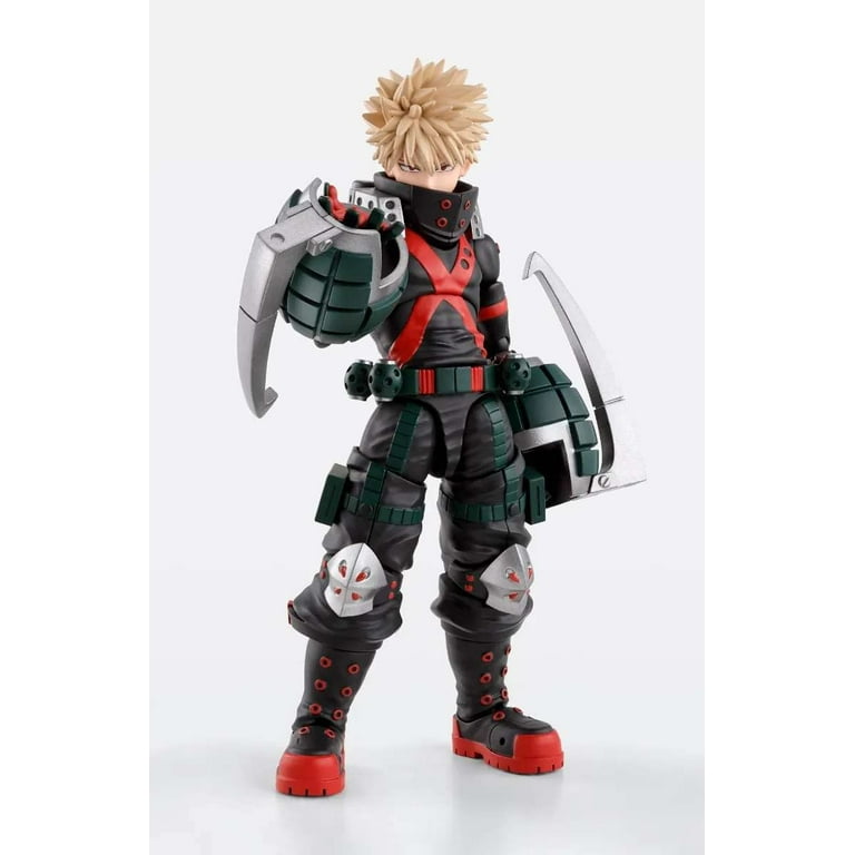 Zhongkaihua Estatua de Pose de Batalla de Figura de Bakugou Katsuk de 16 cm MHA Figura de Acción Modelo Coleccionable Decoración de Anime MHA Mercancía para Fans
