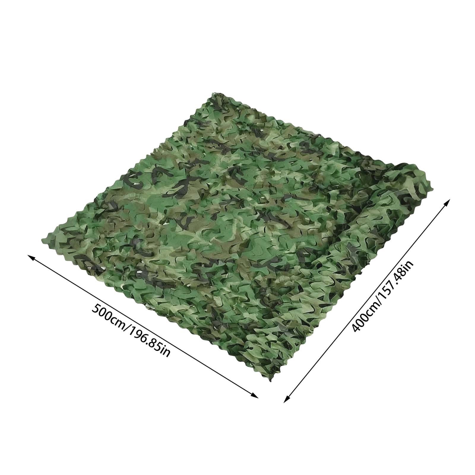 Camo Netting Bulk Roll - Camouflage Net for Hunting, Military Sunshade, Shooting Blind Cover & Army Theme Party Decoration Mesh