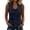 Z1-Navy-tank tops for women, variant on Wrap Linen Tank Tops for Women Double Bow Tie Sleeveless Top V Neck Loose Fit Bohemian Tanks Summer Beach Vacation Outfits