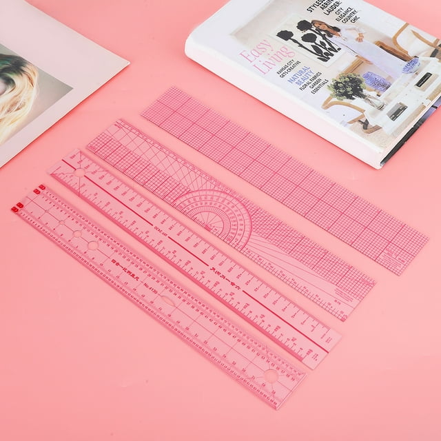 Herwey Fashion Design Ruler,Multifunctional Sewing Ruler Set Fashion Design Illustration Ruler Clothing Measuring Tools,Sewing Measuring Ruler