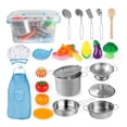 thumbnail image 1 of Juego de ollas y sartenes Play Kitchen Accessories D-fantix, 1 of 9