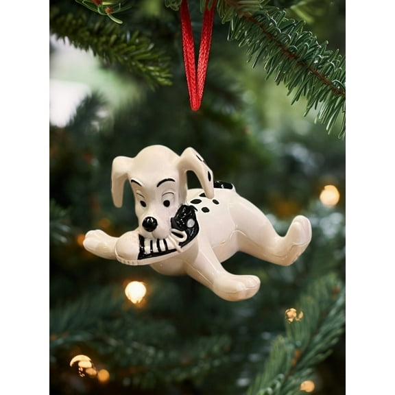 ORNAMENT 101 Dalmatians Holding Tennis Shoe Disney Figurine Figure Charm