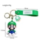 thumbnail image 5 of LLavero de dibujos animados de Super Mario Bros para niños, Accesorios de figuras de acción, mochila escolar, colgante, figuras de Anime, juguetes Kawaii, regalo de cumpleaños, 5 of 5