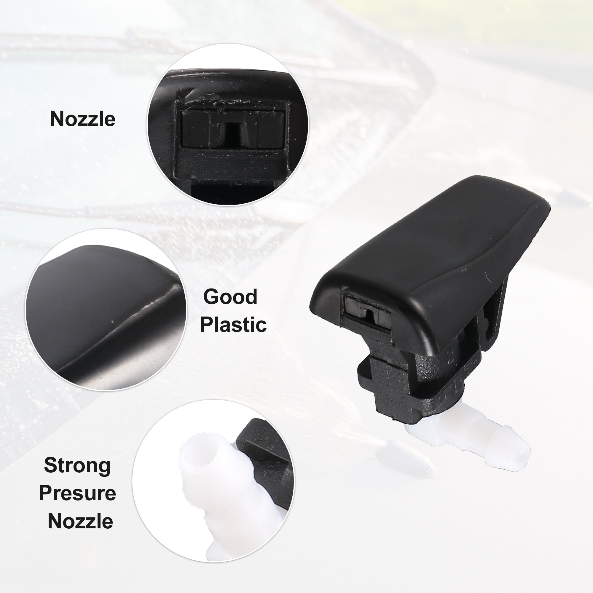 Unique Bargains Washer Nozzle for Cadillac CTS 2003-2007 for Cadillac SRX 2004-2009