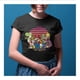 thumbnail image 3 of Playera Nintendo Fan Army Talla 10 Manga corta con estampado Princesa Peach/Mario/Luigi/Yoshi/Todd Negra, 3 of 4