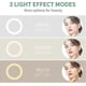 thumbnail image 3 of Wall Mounted Makeup Mirror With 3 Color Modes, 5x Magnifying Led Mirror, 3 of 4