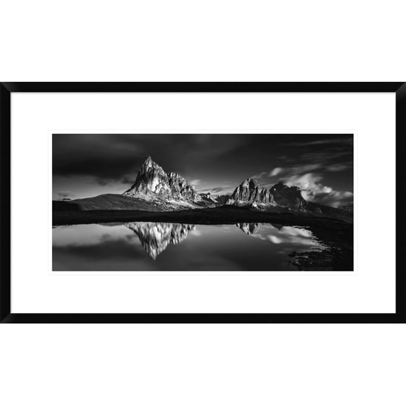 Global Gallery Lubos Balazovic 'Morning At Ra Gusela' Framed Wall Art