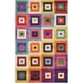 thumbnail image 1 of Unique Loom Tapis Géométrique Estrella 5' x 8' Rectangle Multi/Beige, 1 of 2