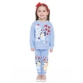 thumbnail image 6 of Bluey Toddler Boys or Girls Valentine's Day Graphic Sweatshirt and Joggers Set, 2-Piece, Sizes 12M-5T, 6 of 10