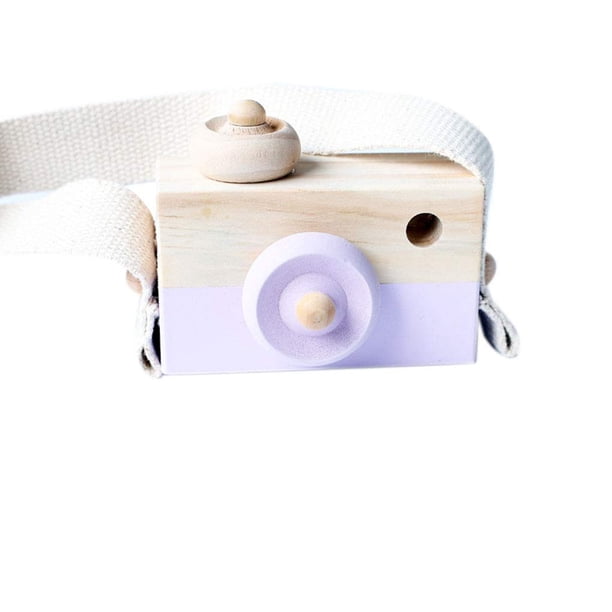 Cámara colgante de madera Juguetes Niños Regalo Habitación Decoración Niños Artículos de decoración Juguetes de madera seitruly WJ3999-06