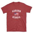 thumbnail image 1 of Auburn Georgia Patriot Men's Cotton T-Shirt, 1 of 1