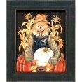 thumbnail image 1 of Artistic Reflections J229 10 x 12 Po Récolte Collecte Épouvantail Texture Enduite Halloween Art Imprimer, 1 of 1