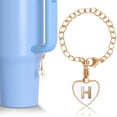 thumbnail image 4 of Glass&Bottle Cup Accessory Letter Charm for Cup Name Initial Handle Shape Thoughtful for Tumbler Identification Xmas, 4 of 5