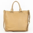 thumbnail image 5 of Pre-Owned Prada Tan Front Pocket Large Shopping Tote Handbag Vitello Daino Leather, 5 of 10
