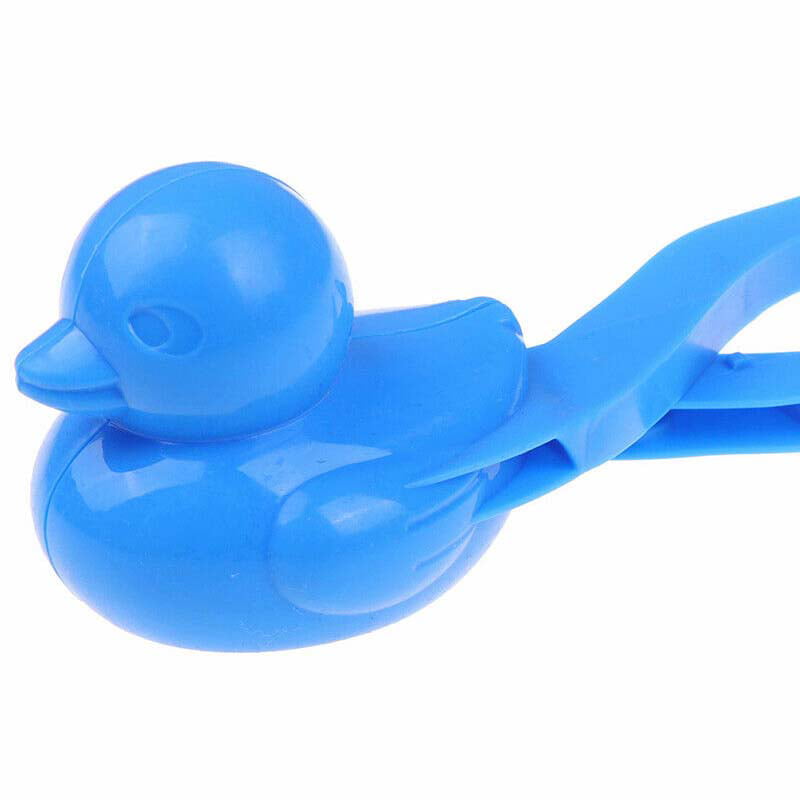 Plastic Duck Shape Snowball Maker Clip Kids Sand Snow Ball Mold Toy Random ⑧Y 