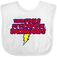 thumbnail image 3 of Inktastic These Fools Put My Cape on Backwards &reg; Boys or Girls Baby Bib, 3 of 4