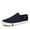 Blue, variant on Big Size Men's Women's Casual Low Top Canvas Shoes Unisex Loafers Sneakers Slip On Breathable Flats Boat Shoes Driving Shoes Moccasins Casual Walking Shoes