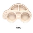 thumbnail image 1 of Toddler Baby Cartoon Dishes Food Plates Dinnerware Tableware Tray  Car Shape Plate, 1 of 5