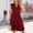 Red, variant on Women Casual Fashion Solid Color V Neck Short Sleeve Shirt Dress Women Casual Summer Short Casual Dress Dresses for Young Women Loose Dress for Women Summer Wrap Dress Dresses for Women Casual Long