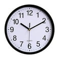 thumbnail image 1 of 10 Inch (25CM) Plastic Wall Clockfor Living Room and Bedroom, Quartz Movement, Quiet Operation, Durable, 1 of 8