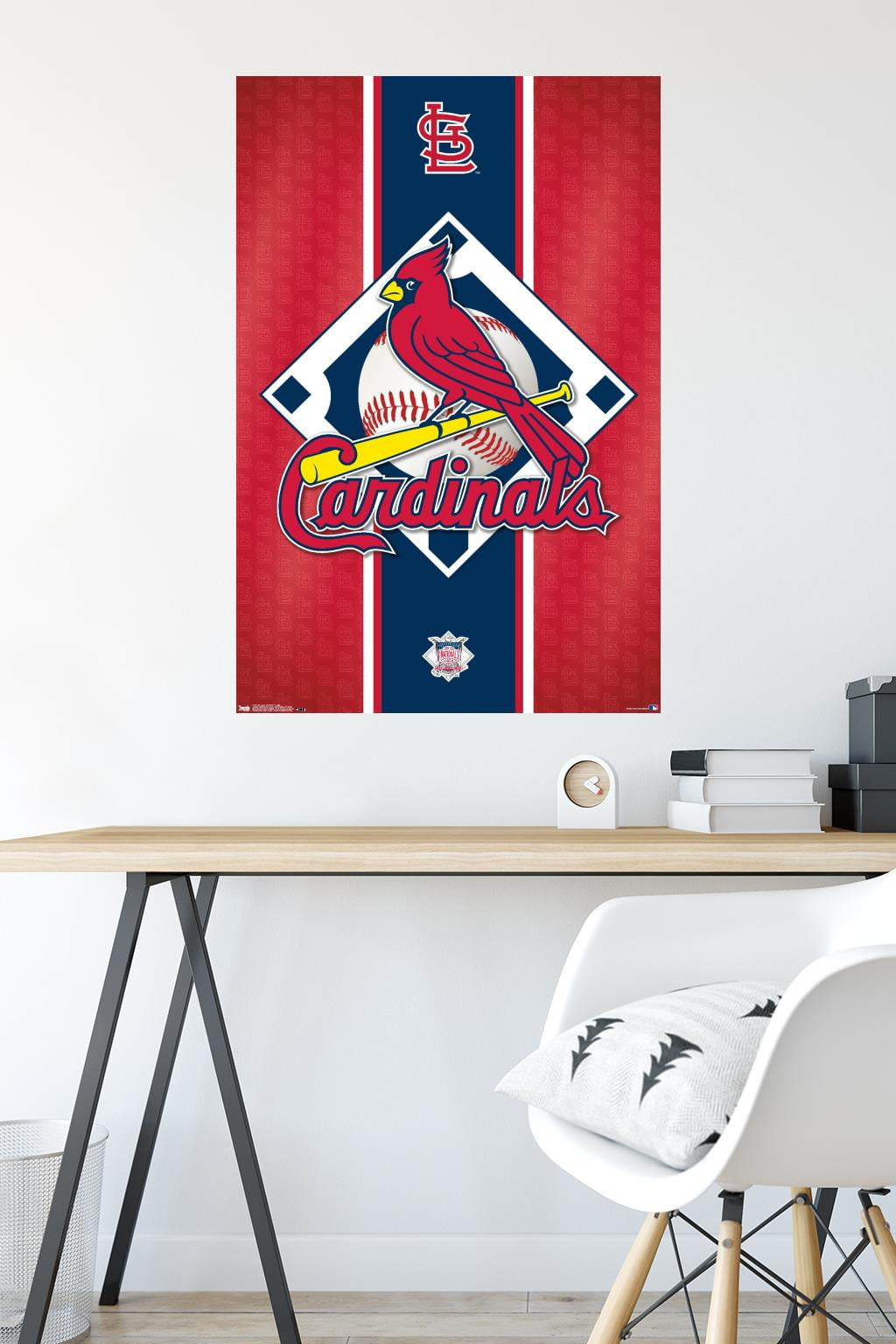 MLB St. Louis Cardinals - Logo 15 Wall Poster, 22.375" x 34"