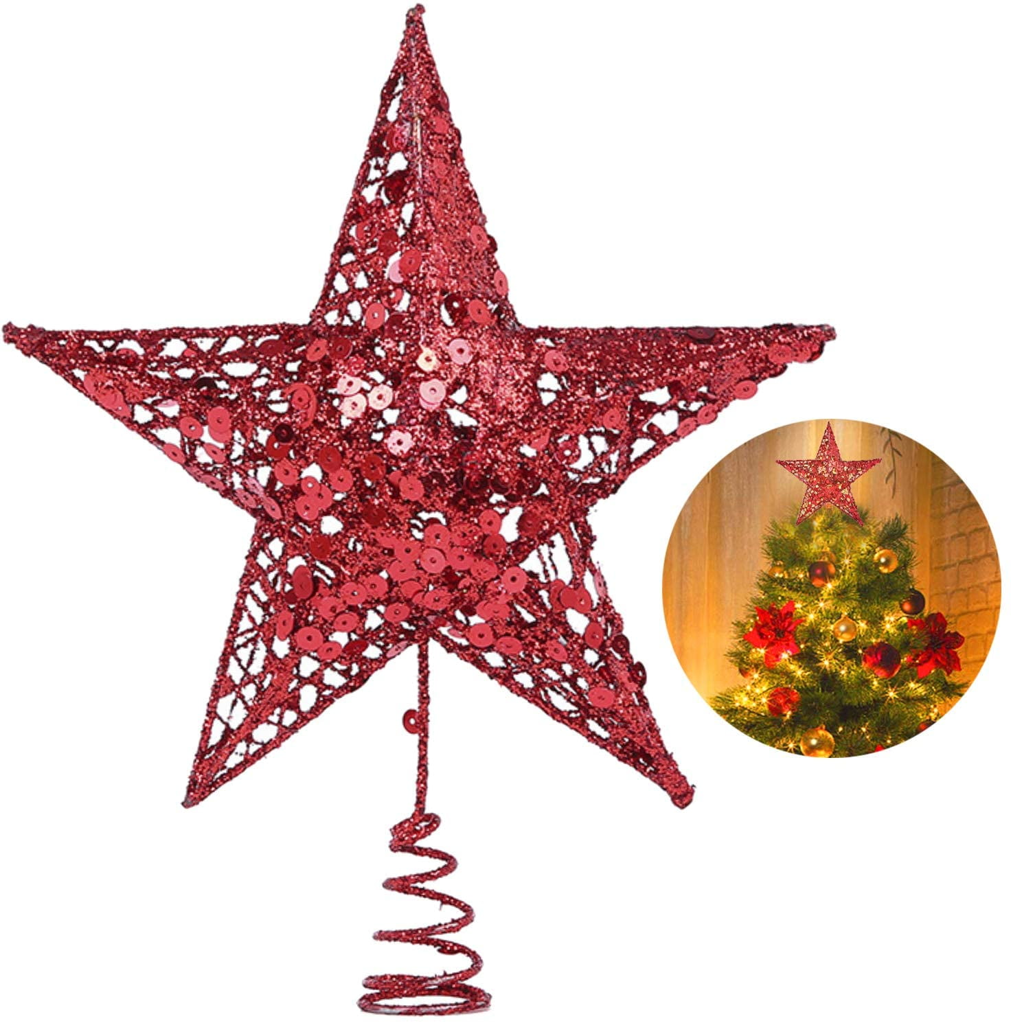 20+ top of christmas tree decorations ideas to make your tree stand out