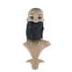 thumbnail image 2 of Fiudx Barba Postiza Larga, Barba de Imitación para Fiesta de Graduación, Divertido Disfraz de Pirata, Personalidad Misteriosa y Llamativa, Halloween, Incluye Barbas Blancas y Marrones, Artículo No De, 2 of 3