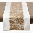 thumbnail image 4 of Saro Lifestyle Metallic Banded Design Table Runner, 4 of 5