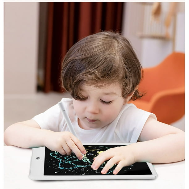 Tablette d'écriture LCD de 10 pouces, tablette de dessin pour enfants, tableau  magique, table à dessin colorée pour enfants, jouets éducatifs pour filles  et garçons âgés de 2 à 7 ans, bouleau