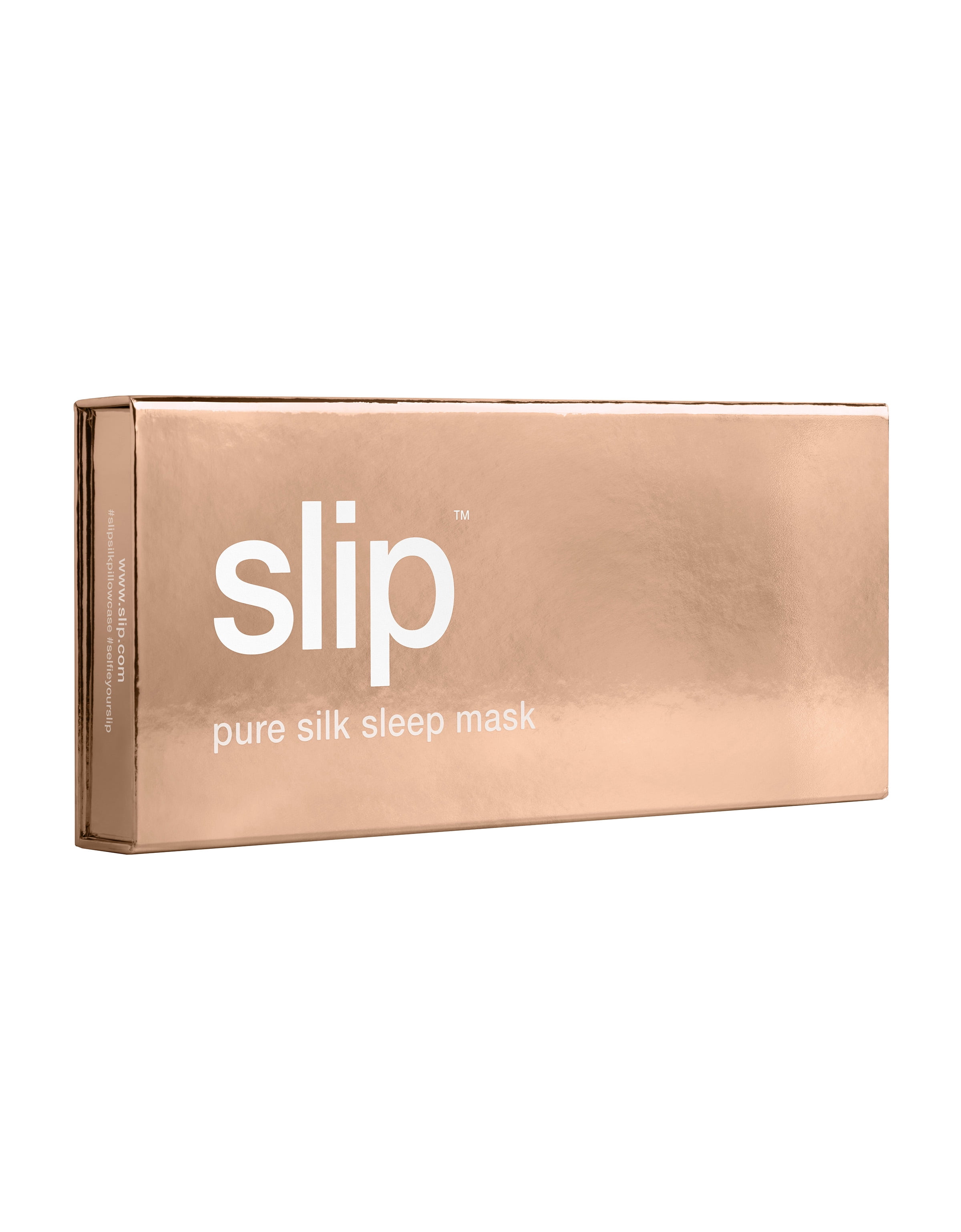 Slip Pure Silk Soft Sleep Mask with Elastic Band, Rose Gold