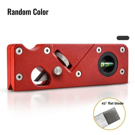 

BCLONG Handheld Chamfer Plane Woodworking Trimming45 Degree Bevel and cutter head