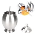 thumbnail image 4 of Tarro De Azúcar, Tarro De Condimentos Inofensivo De Acero Inoxidable Irrompible Con Tapa Para Cocina YLSHRF Spice Container, 4 of 8
