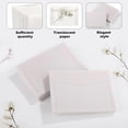 thumbnail image 3 of 50pcs Glassine Envelopes, 3.94x2.76in Lottery Ticket Envelopes for Stamps, 3 of 4