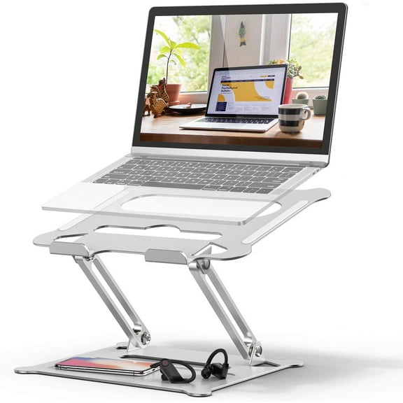 Ergonomic Portable Heat-Vent Height Adjustable Computer Laptop Stand