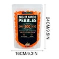 thumbnail image 3 of Roiihwy 1000Pcs Aquarium Rocks Sand, Glow in the Dark River Rocks for Landscaping, Landscape Rocks for Fish Tank Aquarium Driveway Walkway, 3 of 8