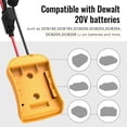 thumbnail image 3 of Adaptador Power Wheel Azocek compatible con batería Dewalt de 20 V, 3 of 7