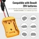 thumbnail image 4 of Adaptador de rueda eléctrica Azocek para coche Dewalt de 20 V, batería y 12 V, 4 of 7