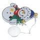 thumbnail image 1 of Lámpara colgante de taza navideña LED BuyWeek lámpara colgante de ventana con forma de muñeco de nieve decoración navideña, 1 of 12