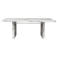 thumbnail image 2 of Diamond Sofa Icon Faux Marble Rectangular Dining Table ICONDTMA, 2 of 7