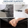 thumbnail image 6 of 20 Inches X 1000 Feet Roll - Thick 80 Gauge - Plastic Film Shrink Wrap, For Moving Furniture Pallet Box Wrapping, Heavy Duty Stretch Industrial With Handles, Made in USA, Clear (4-Pack), 6 of 12