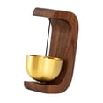 thumbnail image 4 of simhoa Shopkeepers Bell Door Bell for Store Commercial Entry Business when Entering Walnut Color, 4 of 8