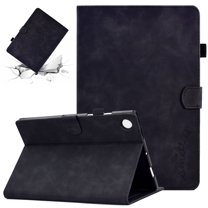 SaniMore for Samsung Galaxy Tab A8 10.5" 2022 SM-X200/X205 Case, PU Leather Case Soft TPU Back Auto Wake/Sleep Card Slots Pen Holder Kickstand Magnetic Full Protective Wallet Case, Black