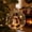 C, variant on Glowing Christmas Story Ornament, Light-Up Mini Holiday Scene with Warm LED Light, Festive Keepsake Gift for Home Christmas Party Decoration