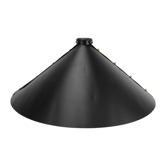 LIYJTK Squirrel Proof 15.7" Diameter Wrap-Around Bird Feeder Baffle, Black