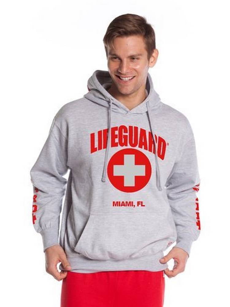 navy blue lifeguard hoodie