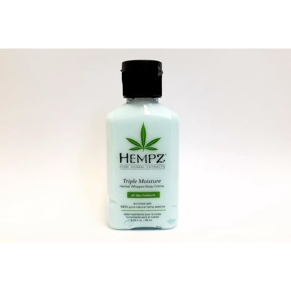 Hempz Herbal Body Moisturizer Lotion, Triple Moisture, 2.25 Ounce