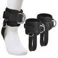 thumbnail image 2 of 2pcs Adjustable Ankle Straps For Cable Machine Gym Ankle Strap Double D-ring Ankle Cuff Straps, 2 of 5