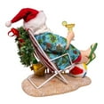 thumbnail image 3 of Kurt Adler 8.5-Inch Fabriché Santa Sitting on Beach Chair, 3 of 7