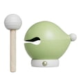 thumbnail image 1 of Yuarrent Pez de madera que golpea la luz linda y presiona el modo interactivo ligero y táctil que reduce el estrés Iluminación y accesorios verde, 1 of 6