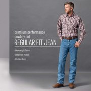 Wrangler Mens Premium Performance Cool Vantage Regular Fit Cowboy Cut Jeans - 1047MAVVS 30W x 34L US